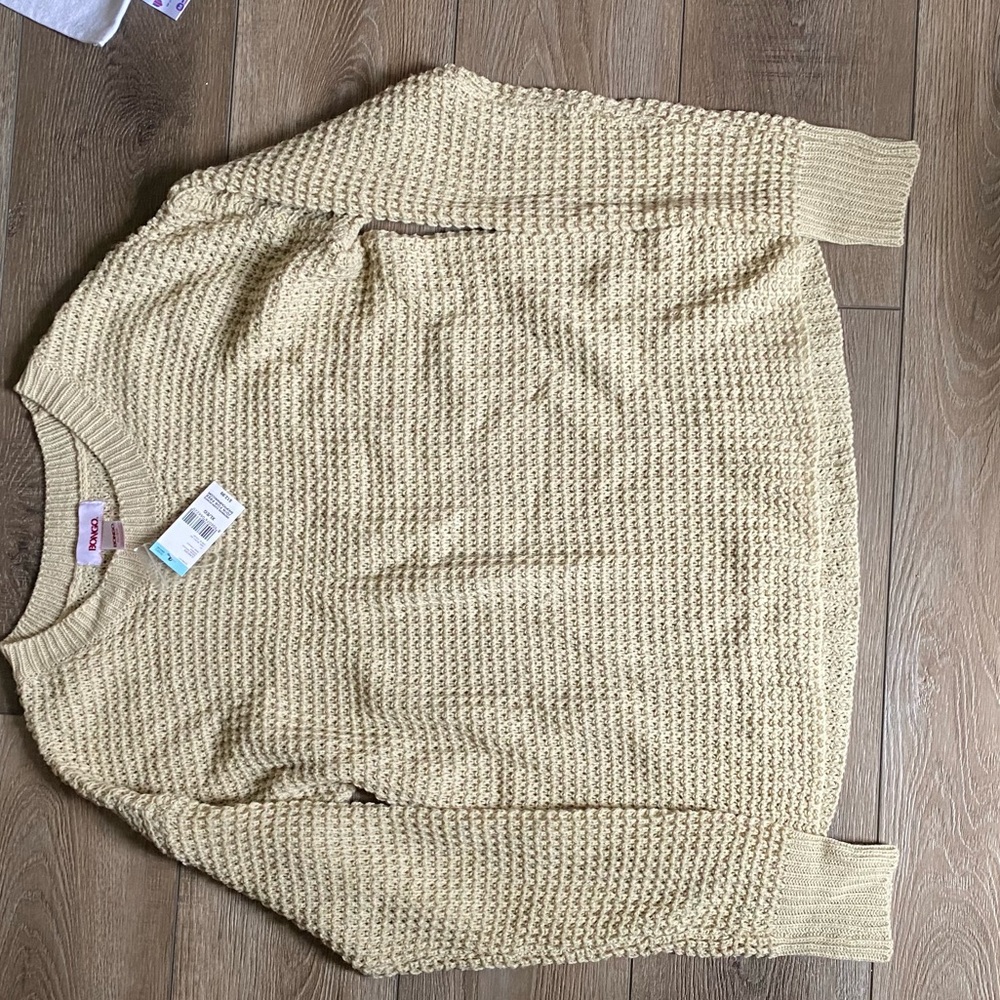 Brand new cream sweater